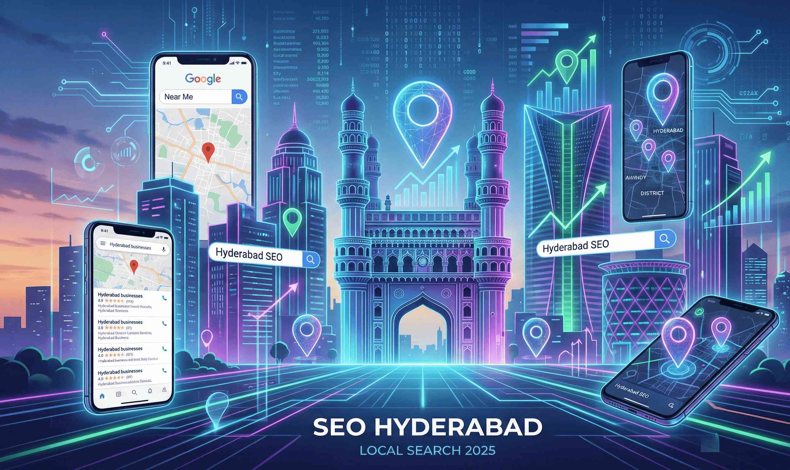 Professional SEO services in Hyderabad by two44 to rank higher and grow faster